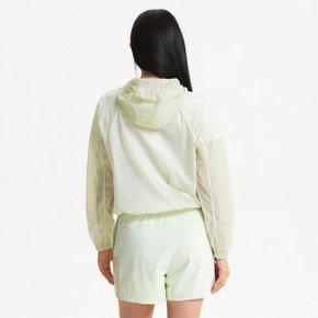 여성용 초경량 립스탑 우븐 바람막이 NBNAF2W512 LGE