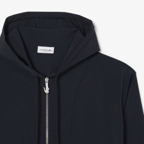 [여성] 라코스테 울 블렌드 테일러드 후드 아노락 자켓 BF2450-55G HDE