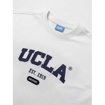 [UCLA] 남여공용 미니쮸리 반팔라운드 티셔츠[O-WHITE]UA4ST90 33_추가이미지