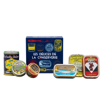 라벨일루아즈 프랑스산 프리미엄 시푸드캔 6종 셀렉션 박스