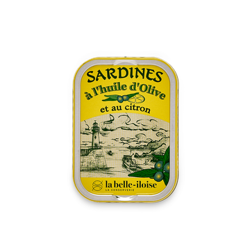 올리브오일과 레몬으로 절인 정어리