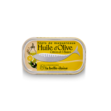 올리브오일, 레몬, 5가지 통후추의 고등어 필렛