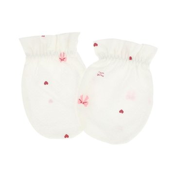 (임신축하,출산준비,출산)WH)쁘띠리본뱀부손싸개(36170-008-07)