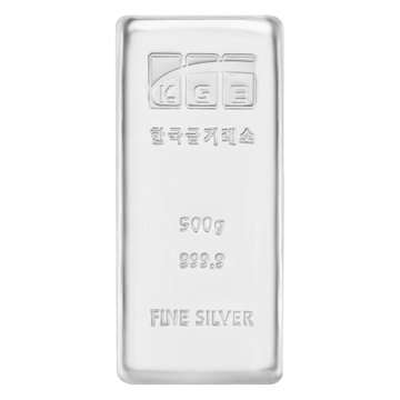 한국금거래소 진공 실버바 500g