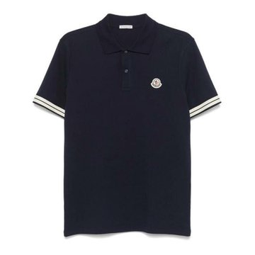 [명품] 25SS 몽클레어 로고 패치 폴로 셔츠 네이비 8A00020 89A16 7A9