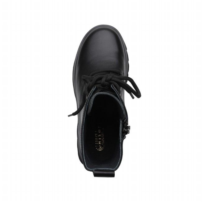 [미소페] 여성 소가죽 워커 앵클 부츠 (5CM) 012446020 C-2B