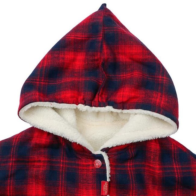 (압소바출산,백일,돌,귀여운유아복,아기망토)루비리버시블케이프(A27-26204) 추가 이미지