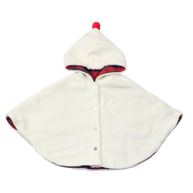 (압소바출산,백일,돌,귀여운유아복,아기망토)루비리버시블케이프(A27-26204) 추가 이미지