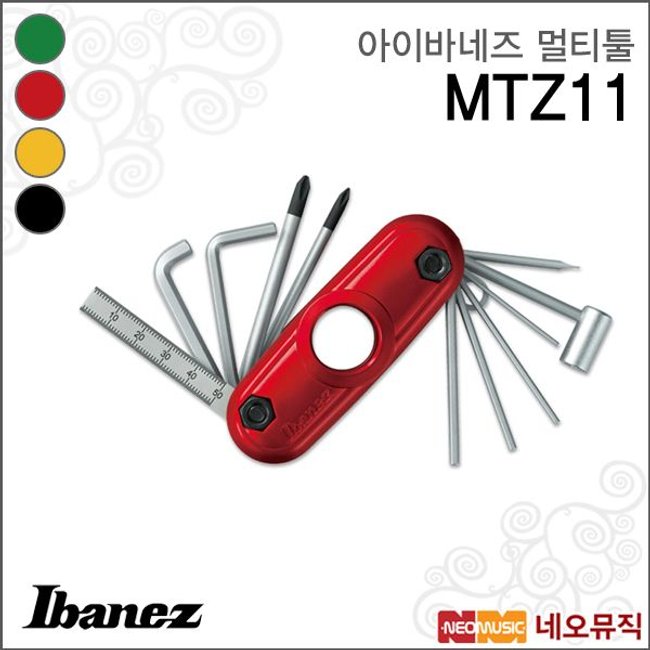아이바네즈멀티툴 Ibanez MULTI TOOL MTZ11 기타툴