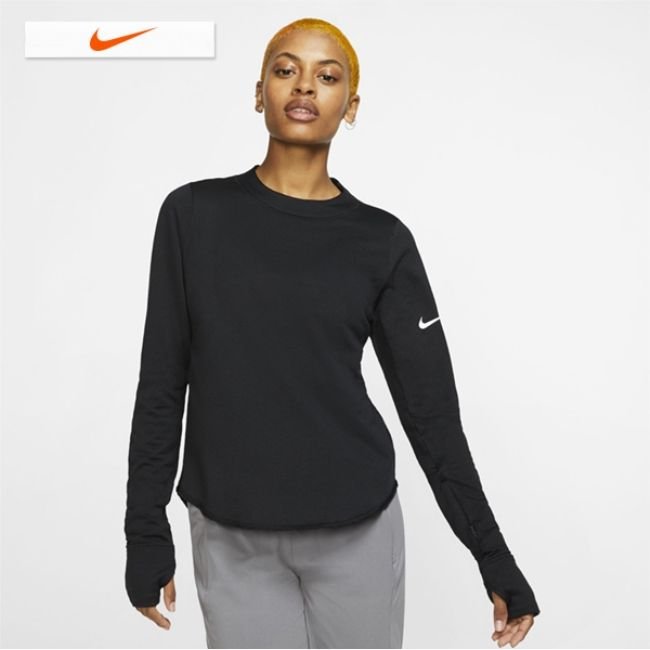 여성 우먼스 나이키 스피어 엘리먼트 크루 탑 NIKE BV2978-010
