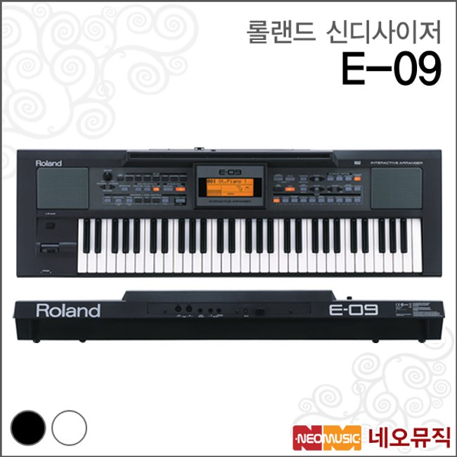 롤랜드 신디사이저 Roland Synthesizer E-09 / E-09W