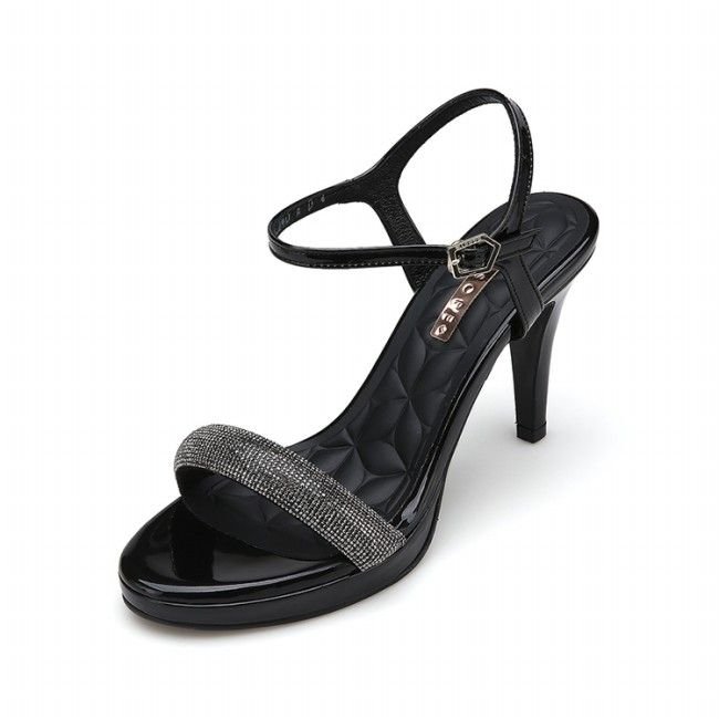 [미소페] 여성 핫픽스 샌들 (9CM) 012424017 C-2B