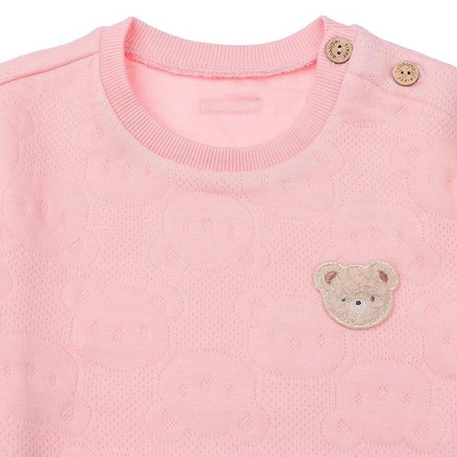 (압소바출산,백일,돌,귀여운아기상하복세트,압소바상하복)튜핑코튼모달상하(A27-21284) 추가 이미지