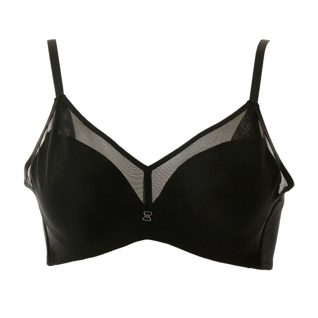 비너스 | 25SS 서브광고 미니멀 베이직 블랙 컨실드 브라AB컵 VBR0996AB | 갤러리아몰