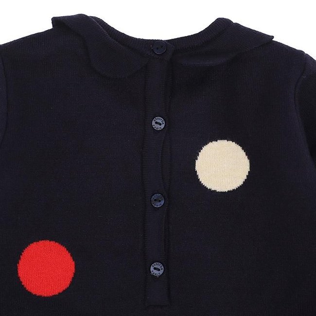 (압소바백일,돌,조카옷,아기외출복)샴피뇽니트원피스(A27-45101) 추가 이미지