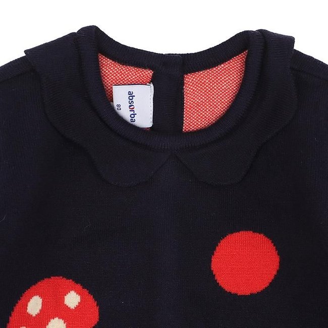 (압소바백일,돌,조카옷,아기외출복)샴피뇽니트원피스(A27-45101) 추가 이미지