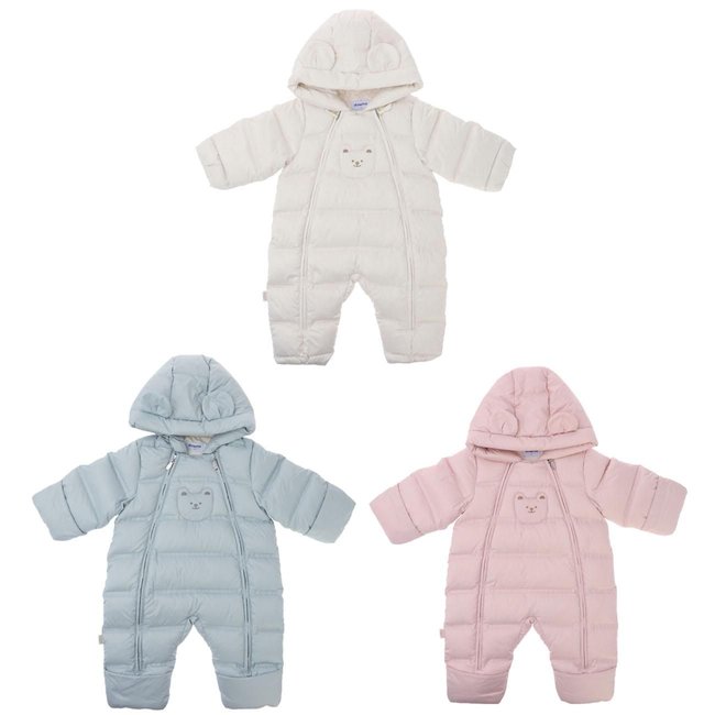 (압소바뱀띠출산백일돌조카방한우주복)브롱심리스다운우주복(A25-22281) 기본 이미지