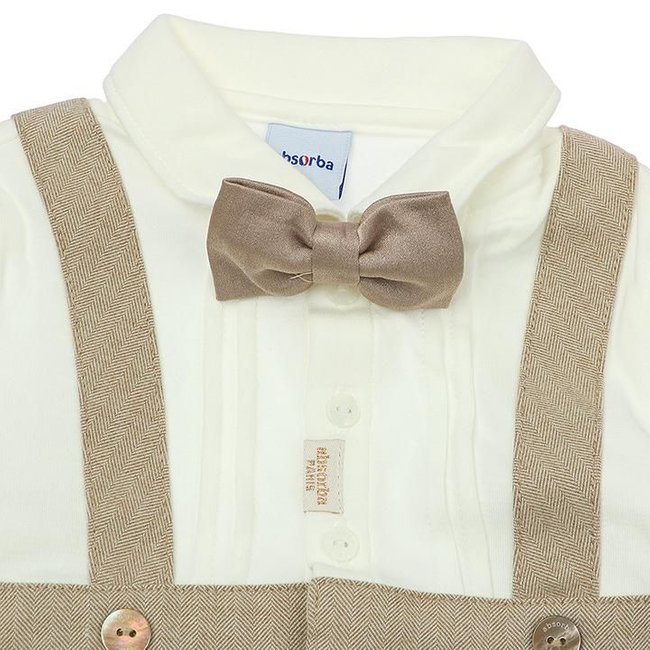 (압소바출산선물,백일돌선물,귀여운유아복,우주복)가모프정장우주복(왕관)(A25-22302) 추가 이미지