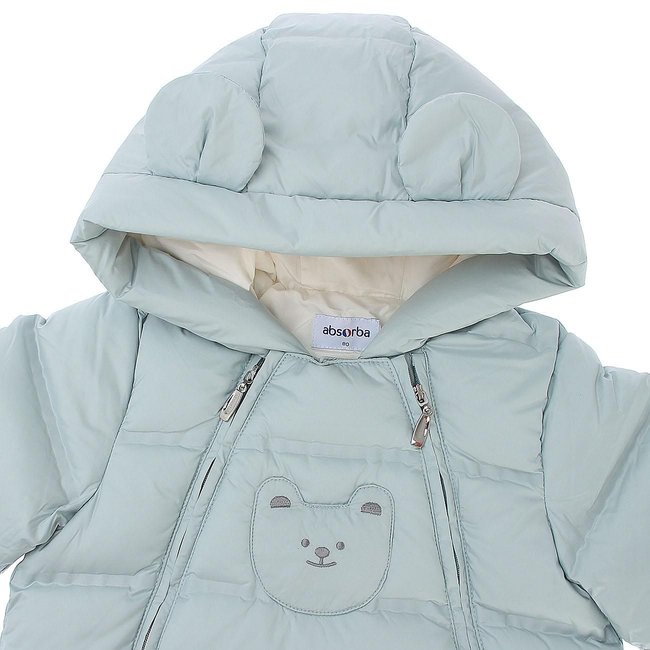 (압소바뱀띠출산백일돌조카방한우주복)브롱심리스다운우주복(A25-22281) 추가 이미지