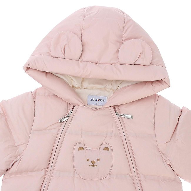 (압소바뱀띠출산백일돌조카방한우주복)브롱심리스다운우주복(A25-22281) 추가 이미지