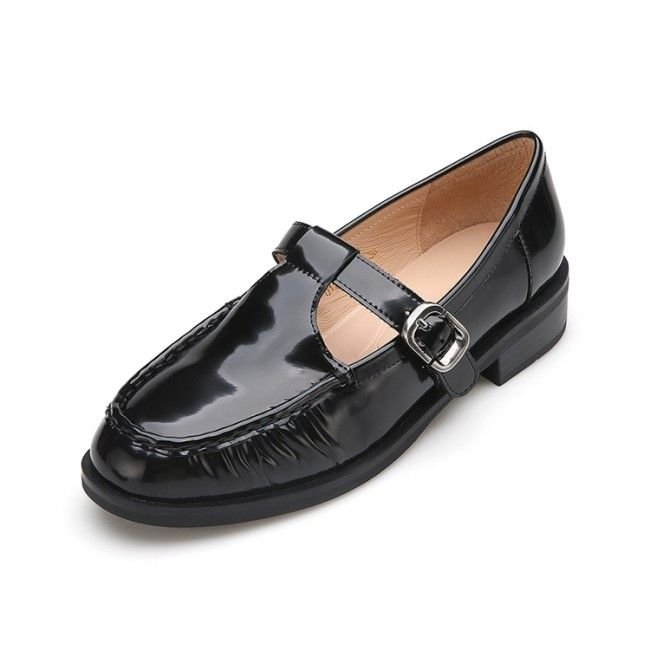 [미소페] 여성 T스트랩 로퍼 (3CM) 012419704 C-2B