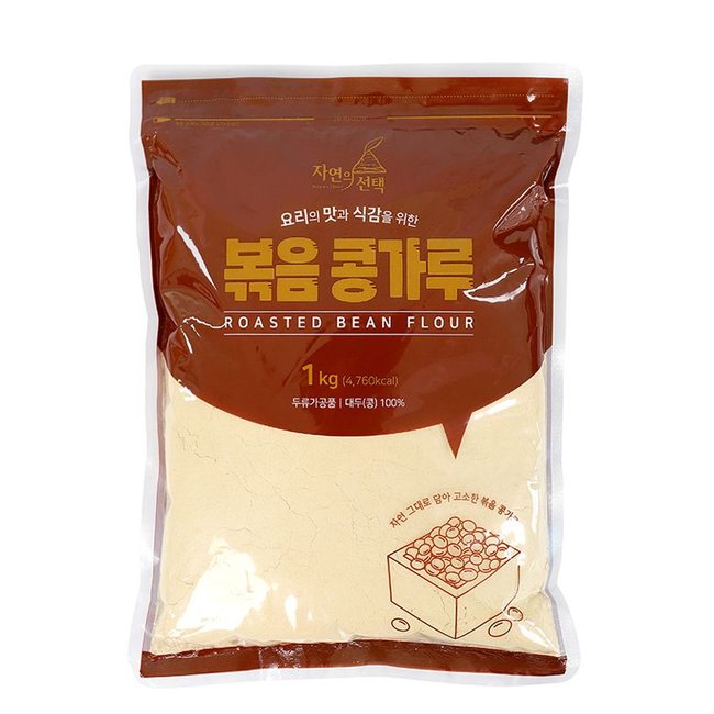 [자연의선택] 볶음콩가루 1kg(지퍼팩)