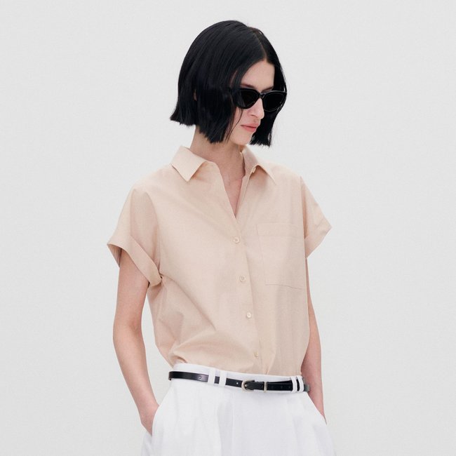 HALF SLEEVES BUTTON UP SHIRT