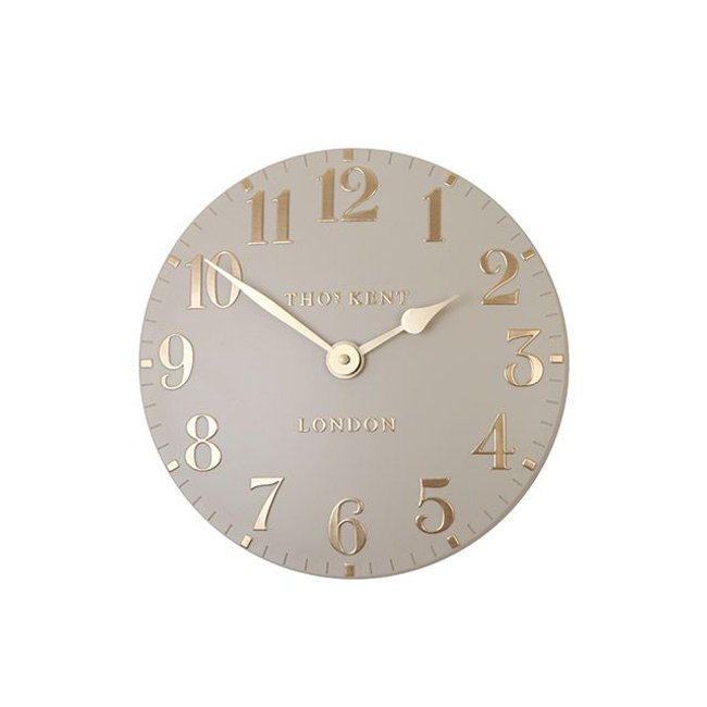 [Thomas Kent]토마스켄트 메탈 아라빅 무소음벽시계 30cm_아이보리/TMKCK12074