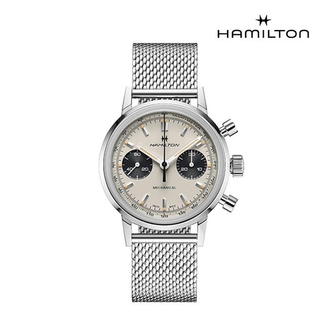 [공식]해밀턴 H38429110 아메리칸 클래식 인트라매틱 크로노그래프 남성 시계