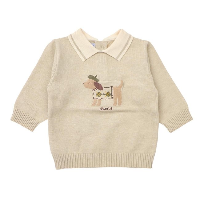 (압소바출산,백일,돌,귀여운아기상하복,압소바상하복)앙토니니트풀오버상하(A27-21214) 추가 이미지