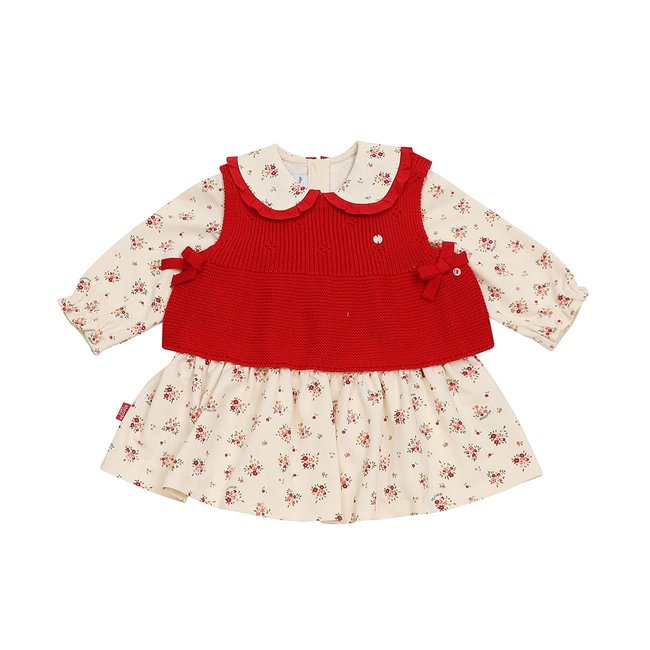 허브니트베스트원피스세트(A25-25107) 추가 이미지