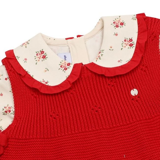 허브니트베스트원피스세트(A25-25107) 추가 이미지