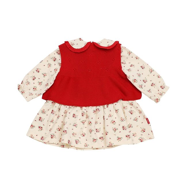 허브니트베스트원피스세트(A25-25107) 추가 이미지