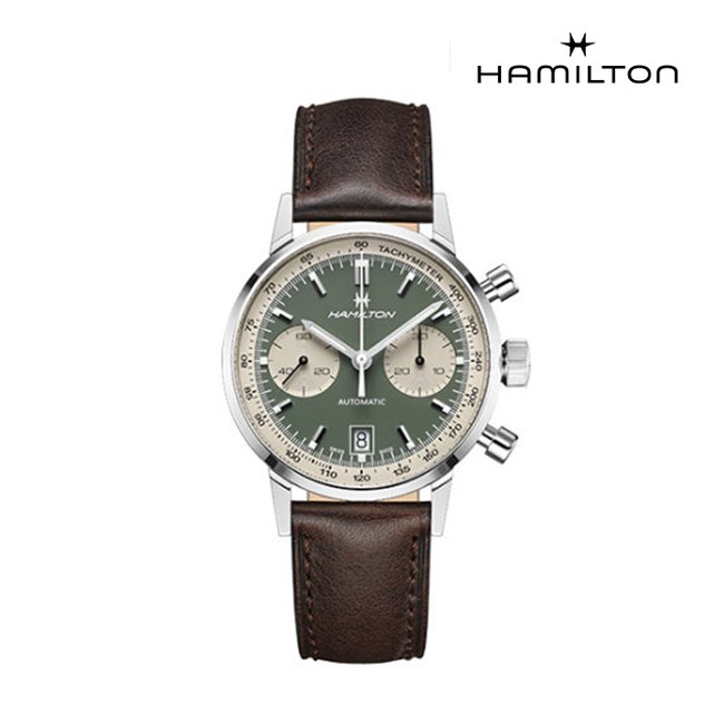 [공식]해밀턴 H38416560 아메리칸 클래식 인트라-매틱 메탈 남성 시계