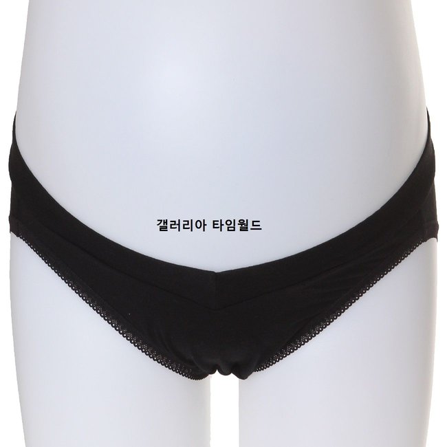 [여]골반타입 임산부팬티(HPT1707_BK)