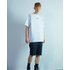 Lettering crop t-shirt 001 White 추가 이미지