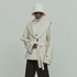 ANGORA ALPACA BLEND SHAWL COLLAR COAT CREAM 기본 이미지