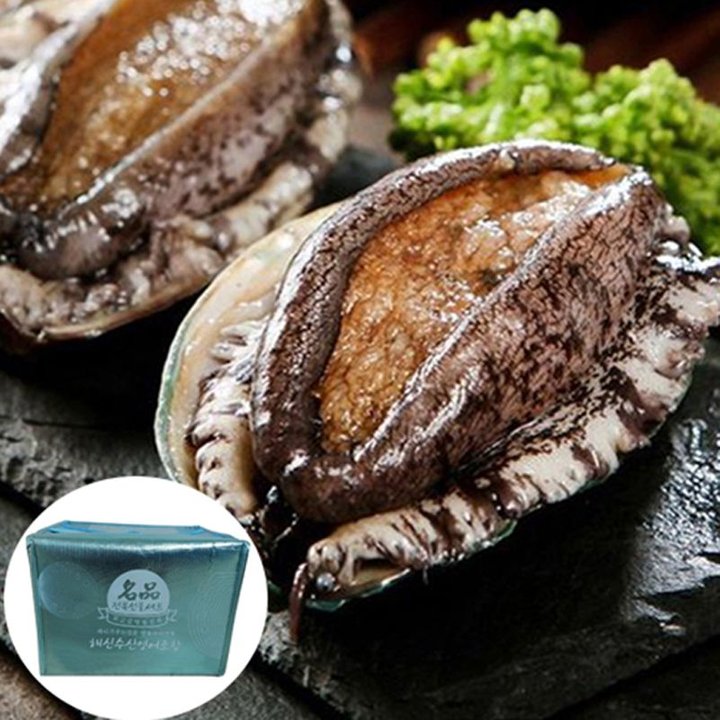 해신수산 완도활전복 특대 10∼11미 1kg/고급선물포장 기본 이미지