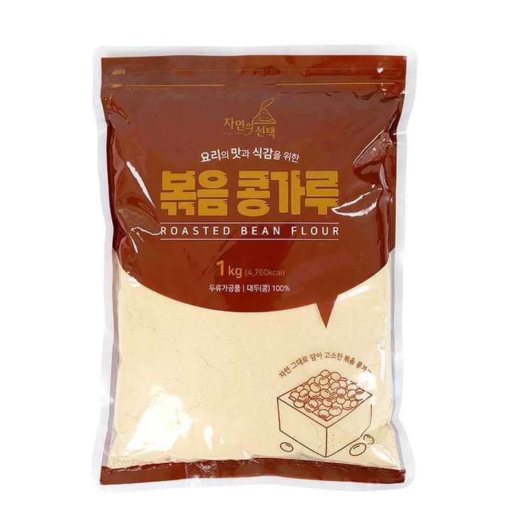 [자연의선택] 볶음콩가루 1kg(지퍼팩) 기본 이미지