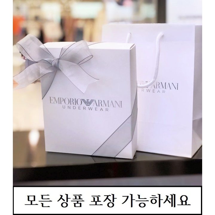 아르마니언더웨어[남]BASIC EVA LOGO 드로즈 2종세트 53/I2301/3O2 추가 이미지