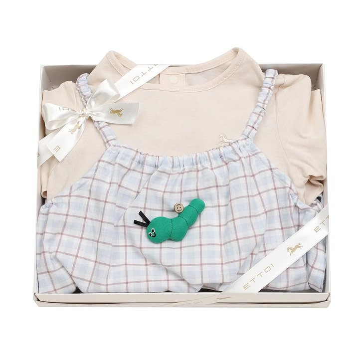 백일/돌선물)단테체크JP/SL상하(07Q3230010)