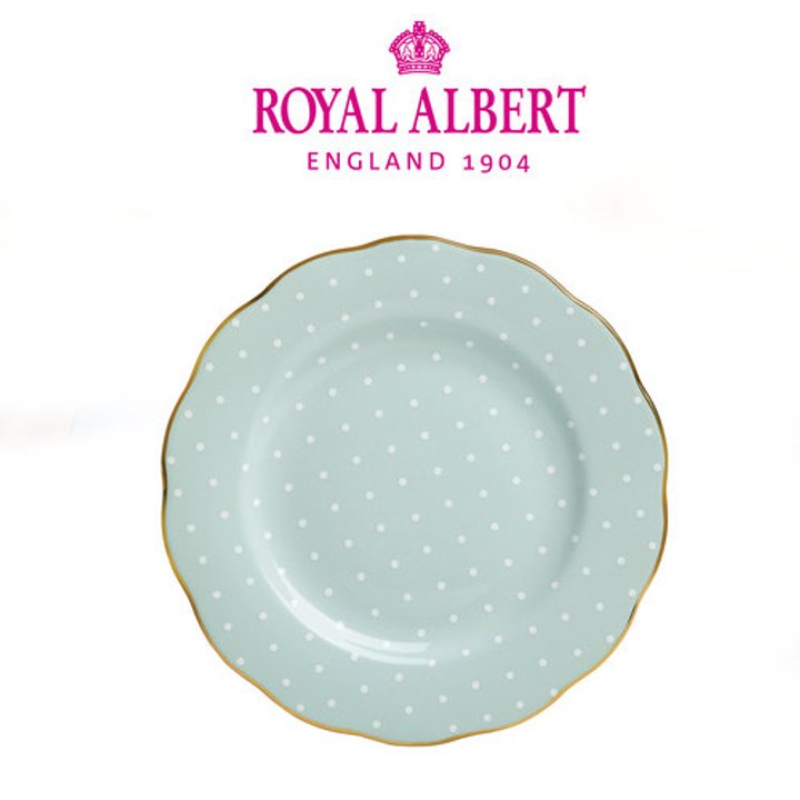 Royal Albert Polka Rose Salad Plate